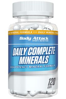 Body Attack - Daily Complete-Minerals - 120 Kapseln