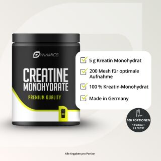Dynamics - Creatine Monohydrate - 500g