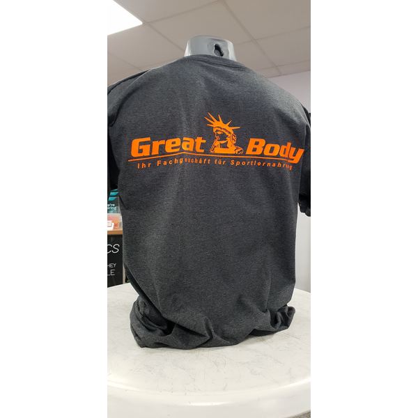 Great Body - T-Shirt - Dunkel Grau
