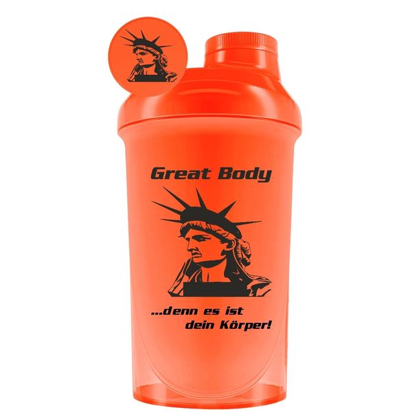 Great Body - Shaker - 500ml Orange