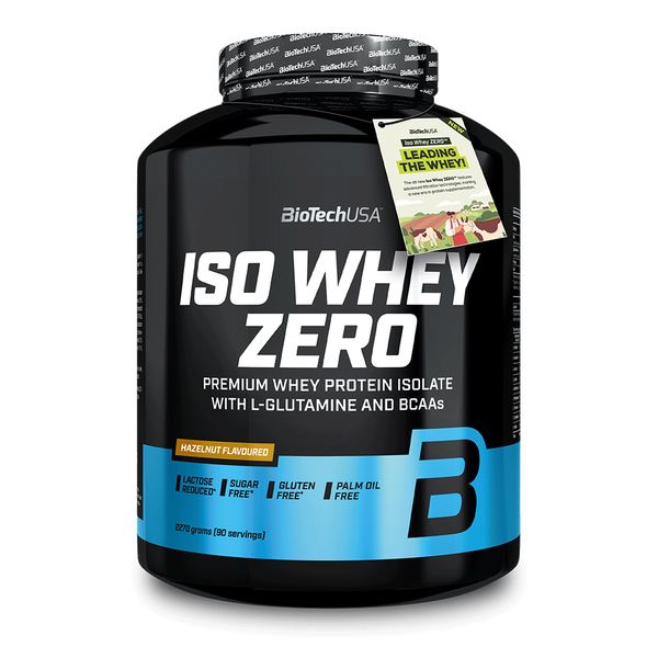 Bio Tech USA - ISO Whey Zero - 2270g Haselnuss