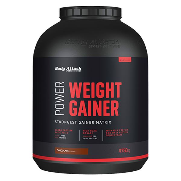 Body Attack - Power Weight Gainer - Schokolade 4750g