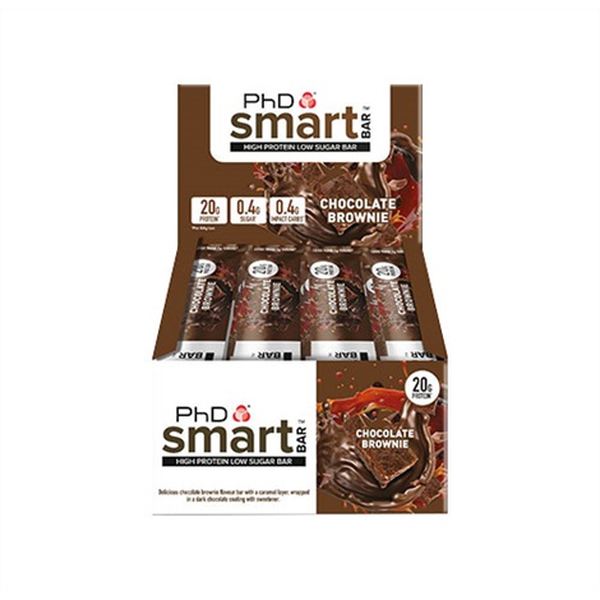 PhD - Smart Bar 64g Salted Fudge Brownie