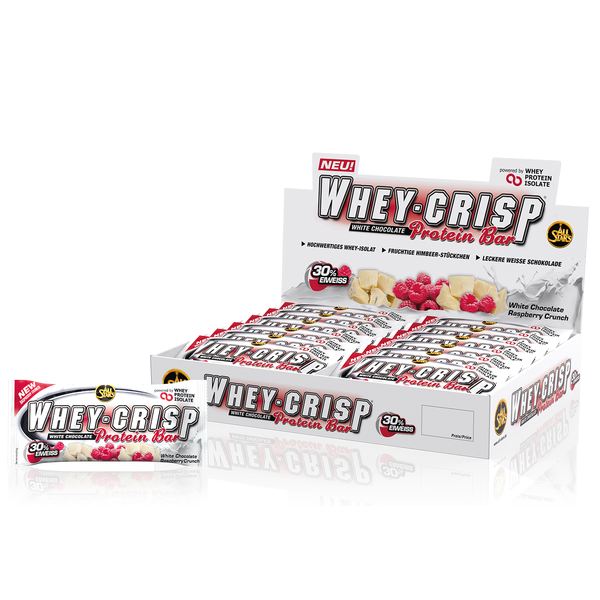 AllStars - Whey Crisp - 50g Weie Schokolade Himbeere