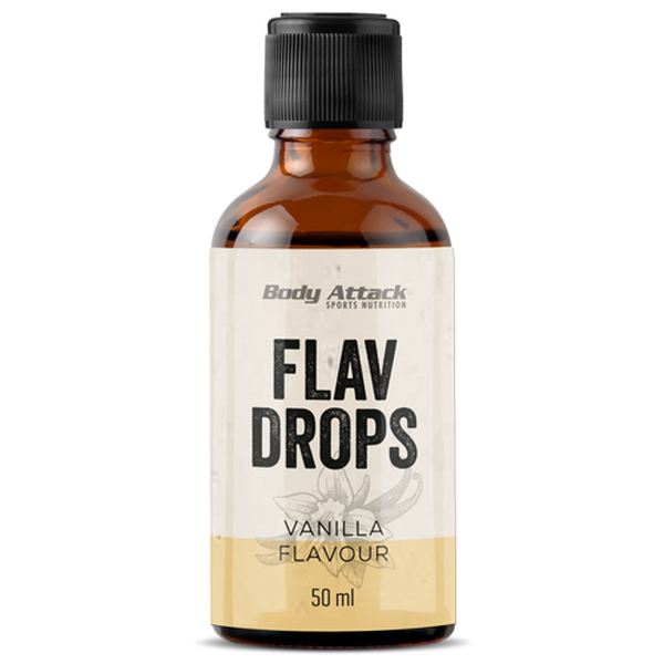 Body Attack - Flav Drops - 50ml Caramel