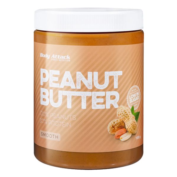 Body Attack Peanut Butter - 1000g Crunchy