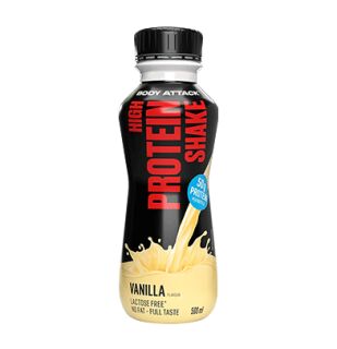 Body Attack - High Protein Shake - 500ml Vanille