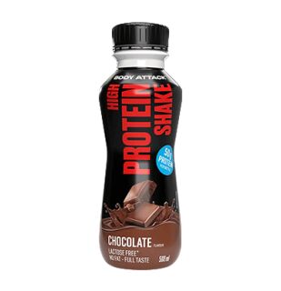 Body Attack - High Protein Shake - 500ml Schokolade