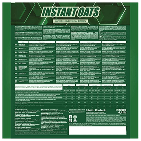 IronMaxx - Instant Oats - 2000g Neutral