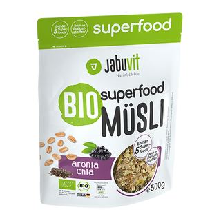 JabuVit - Bio Superfood Müsli Aronia & Chia - 500g