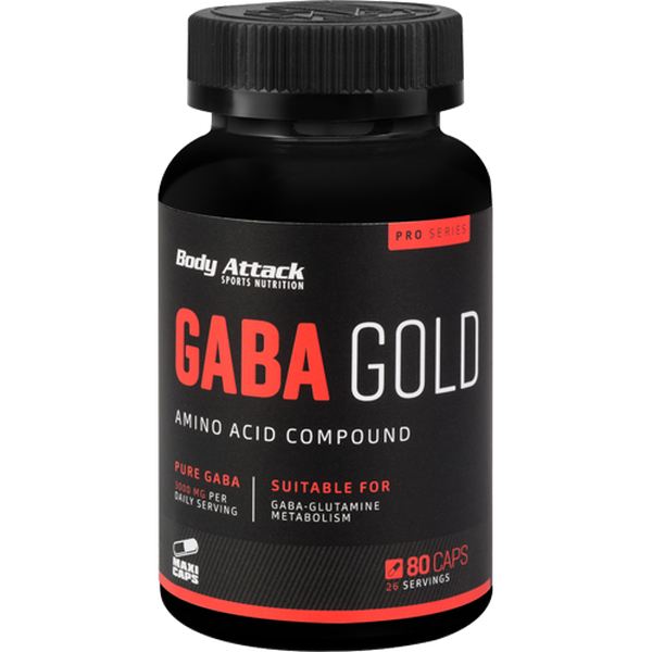 Body Attack - GABA Gold - 80 Kapseln