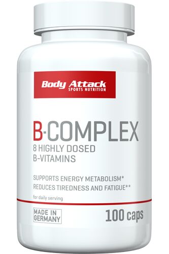 Body Attack - Vitamin B-Complex - 100 Kapseln