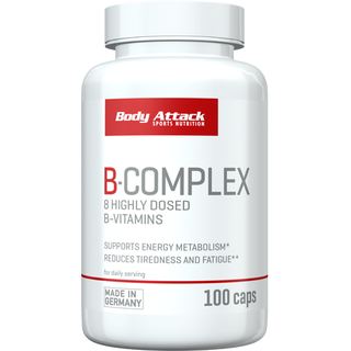 Body Attack - Vitamin B-Complex - 100 Kapseln