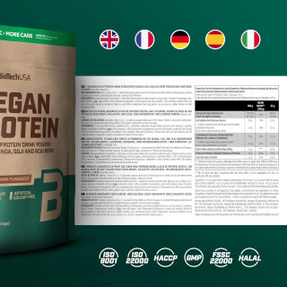 Bio Tech USA - Vegan Protein - 500g