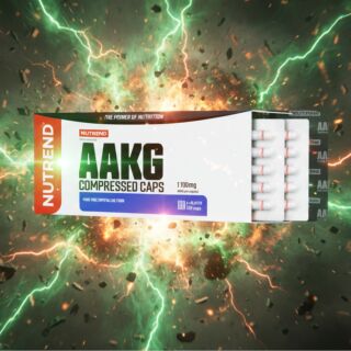 Nutrend - AAKG COMPRESSED CAPS - 120 Kapseln