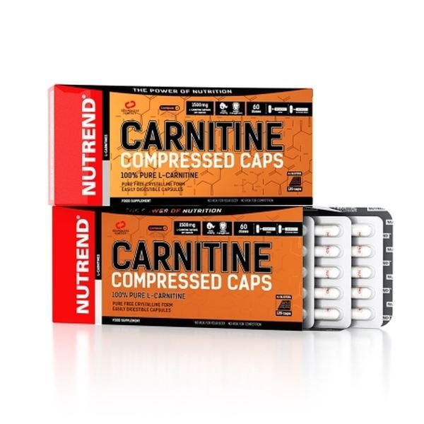 Nutrend - CARNITINE COMPRESSED CAPS - 120 Kapseln
