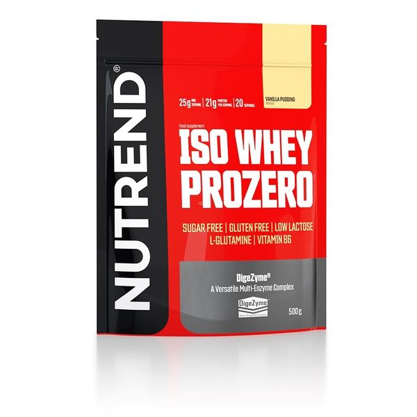 Nutrend - ISO WHEY PROZERO - 500g Schoko-Brownies
