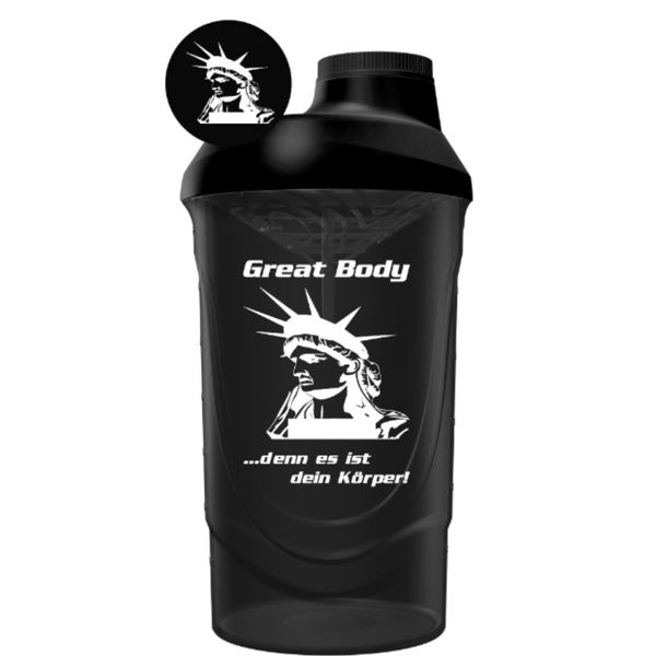 Great Body - Shaker - 600ml Black Smoke