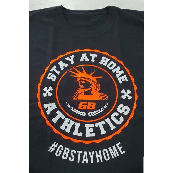 #gbstayhome T-Shirt - Herren XXL