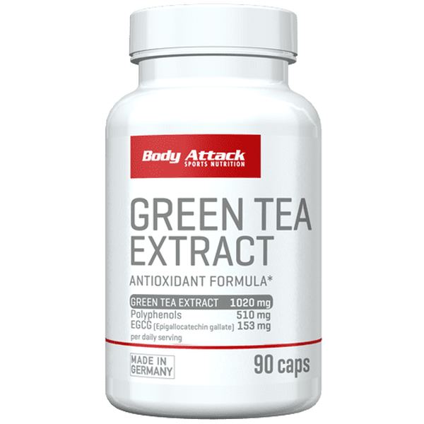 Body Attack - Green Tea Extract - 90 Kapseln