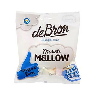 DE BRON - Marsh Mallows Sugarfree - 75g
