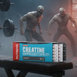 Nutrend - Creatine Compressed Caps - 120 Kapseln