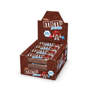 M&M M und M Protein Bar 51g Schokolade
