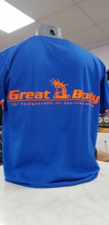Great Body - T Shirt Blau