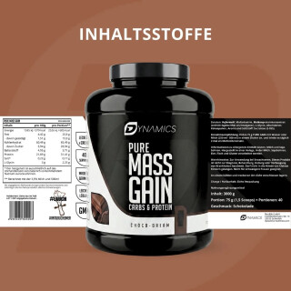 Dynamics - Pure Mass Gain - 3000g Choco Dream