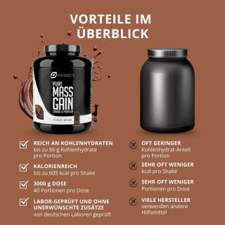 Dynamics - Pure Mass Gain - 3000g Choco Dream