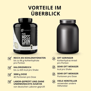 Dynamics - Pure Mass Gain - 3000g Vanilla Dream