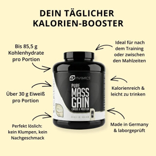 Dynamics - Pure Mass Gain - 3000g Vanilla Dream