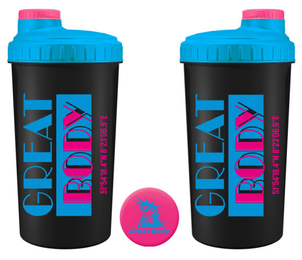 Great Body - Eiweißshaker (Miami Vice Edition) - Limited