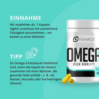 Dynamics - Omega 3 - 90 Kapseln