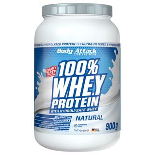 Body Attack - 100 % Whey-Protein Neutral 900g