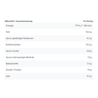 ESN - DESIGNER BAR - 45g Hazelnut Nougat
