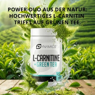 Dynamics - L-Carnitin + Green Tea  120 Kapseln