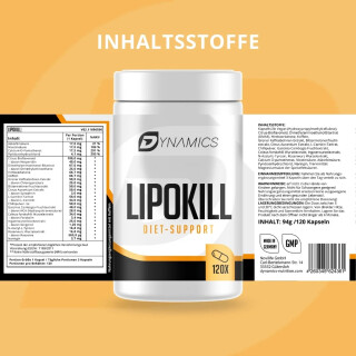 Dynamics - Lipokill - 120 Kapseln