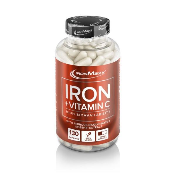 IronMaxx - Eisen+Vitamin C - 130 Kapseln