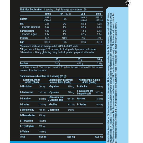 Bio Tech USA - ISO Whey Zero - 2270g Black Biscuit