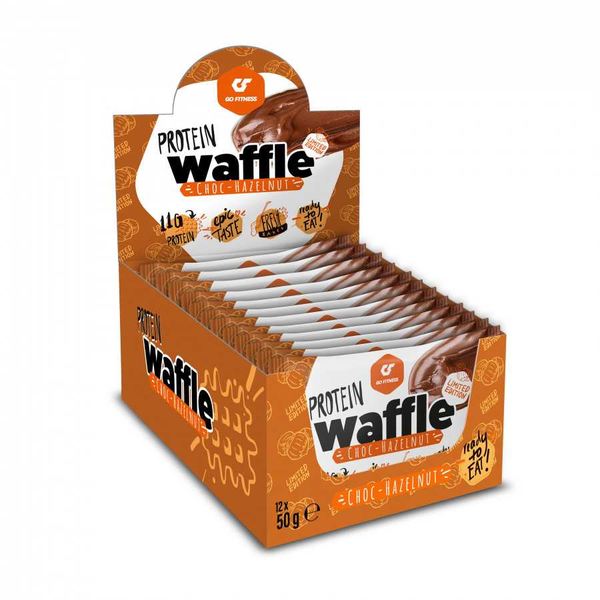 GO Fitness - Protein Waffle - 50g Double Choc