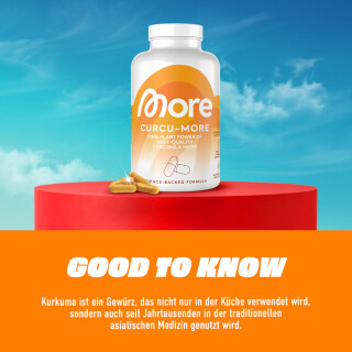 More Nutrition - Curcu-More - 210 Kapseln