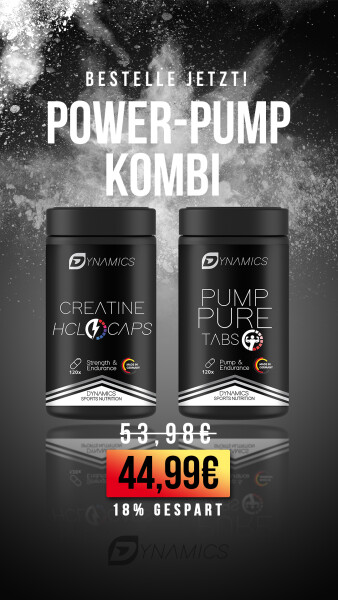 #gbbeachbody Dynamics - Power-Pump Kombi - 240 Kapseln