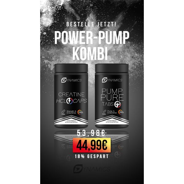 #gbbeachbody Dynamics - Power-Pump Kombi - 240 Tabletten