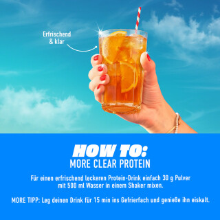 More Nutrition - More Clear Whey Proteinlimonade - 600g