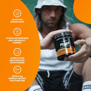 Bio Tech USA - PUMP (Koffein Frei) - 330g