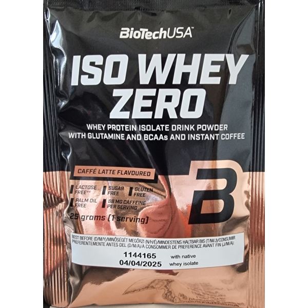 BioTechUSA - Iso Whey - 25g Probe Caffe Latte Flavoured