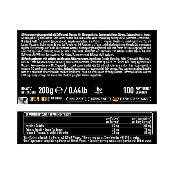 ESN - Boostea - 200g Ice Tea Lemon