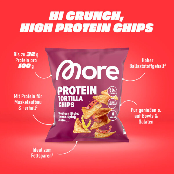 More Nutrition - Protein Tortilla Chips - 50g