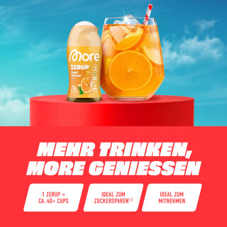 More Nutrition - Zerup - Getränkesirup ohne Zucker - 65ml